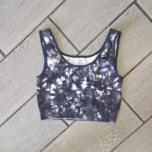 🖤 FIT IN Tie-Dye Sleeveless‎ Crop Top – Size S/M